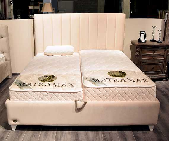 Кровать Lolita lux 180*200, ткань Manhattan 3