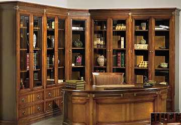 Шкаф книжный модульный угловой Cambridge