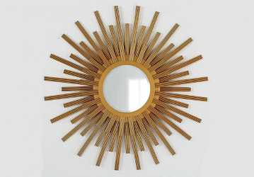 Зеркало в раме "Бертран", gold