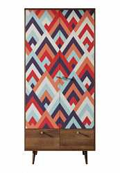 Шкаф двухстворчатый "Berber" (2 принт)