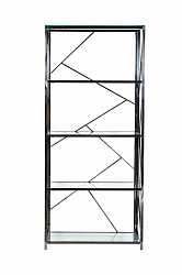 Стеллаж с прозрачным стеклом GY-SH8711BL