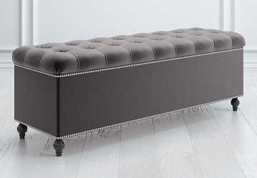 Сундук-банкетка M07 открывающаяся с темными ножками