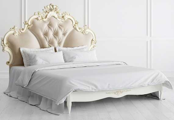 Кровать 180*200 Romantic gold R568D-K02-G-B01