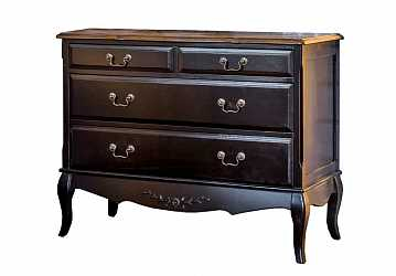 Комод с ящиками Belveder Black (большой)