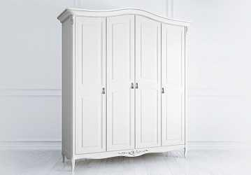 Шкаф Romantic Silvery Rome 4-дверный