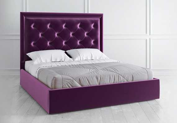Кровать K20 с подъемным механизмом, 160*200 (фиолетовая)