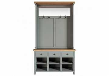 Прихожая "Jules Verne" в сером цвете