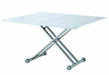 Стол-трансформер Dupen 2166, white gloss