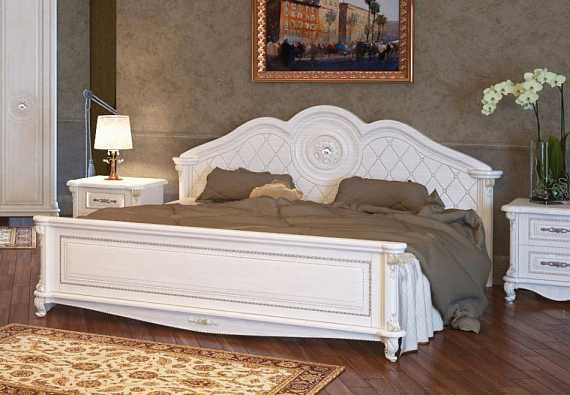 Кровать Да Винчи 180*200 (белый)