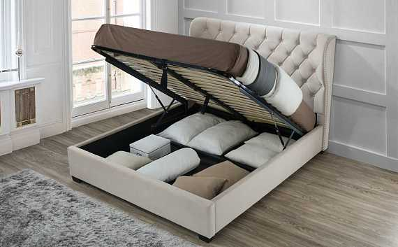 Кровати двуспальные с ящиками для белья