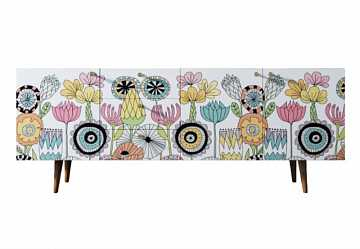 Комод "Berber" удлиненный (3 принт)