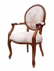 Стул с подлокотником White Rose DF824 D71 (В88)