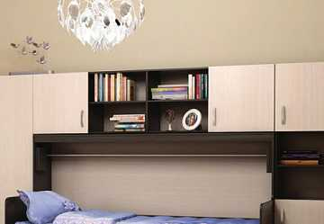 Надстройка / книжная полка с дверцами