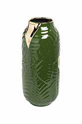 Ваза керамическая зеленая, большая