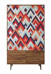 Шкаф трехстворчатый "Berber" (2 принт)