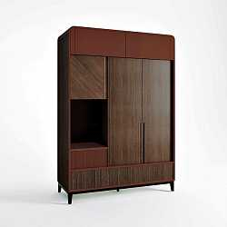 Шкаф платяной Briotti Умбра