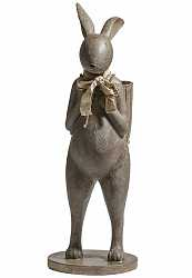 Статуя "Кролик с корзиной" CH0785