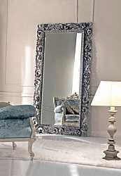 Зеркало в раме "Кингстон", Florentine silver/19