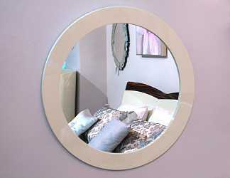 Зеркало круглое Brilliance (Beige)