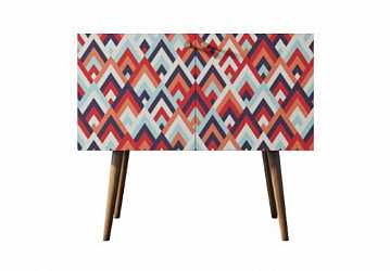 Комод на высоких ножках "Berber" малый (2 принт)