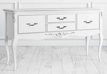 Консоль Romantic Silvery Rome