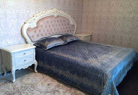 8801-C Fleur Blanche Кровать (без решетки, без изножья) 160*200, ткань 8812