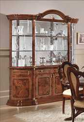 Витрина четырехдверная Роза, орех