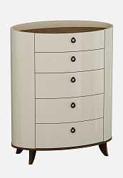 Комод 5 ящиков Brilliance (Beige - Della noce)