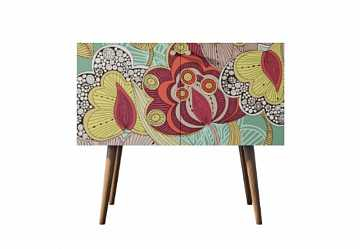 Комод на высоких ножках "Berber" малый (6 принт)