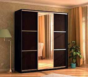 Шкаф-купе платяной трехдверный Де-Люкс №5 (180 см)
