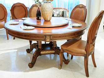 Стол обеденный круглый Louis XVI