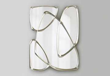 Зеркало "Луар", silver