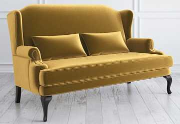 Софа Френсис, золотой и темные ножки
