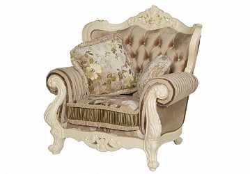 Кресло Милано 8802-A, ткань кофейная