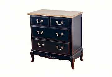 Комод с ящиками (малый) Belveder Black