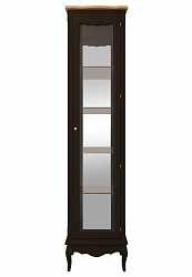 Витрина высокая Leontina Black ST9319R/BLK