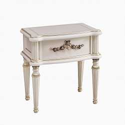 Тумба Прикроватная Astoria White (B) 1 Ящик 8305C1102