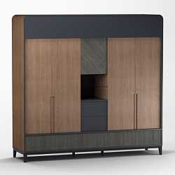 Шкаф-гардероб Briotti Лазурь