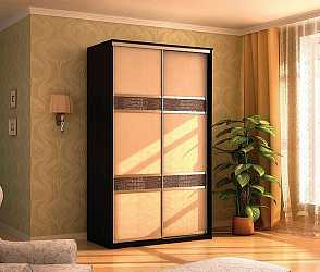 Шкаф-купе платяной двухдверный Де-Люкс №3 (120 см)