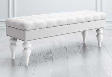 Банкетка M06 открывающаяся, светлые ножки