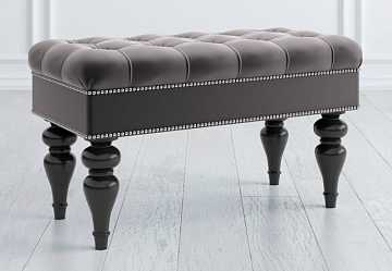 Банкетка M04 открывающаяся, темные ножки